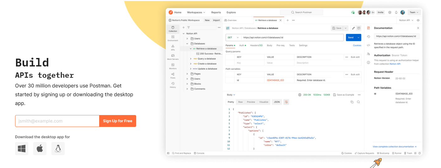 SEO API + Postman - SEO Review Tools